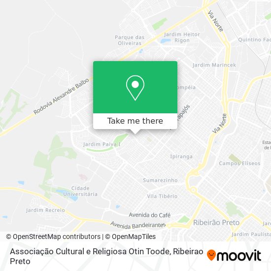 Associação Cultural e Religiosa Otin Toode map