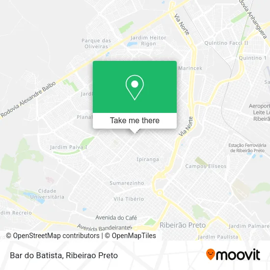 Bar do Batista map