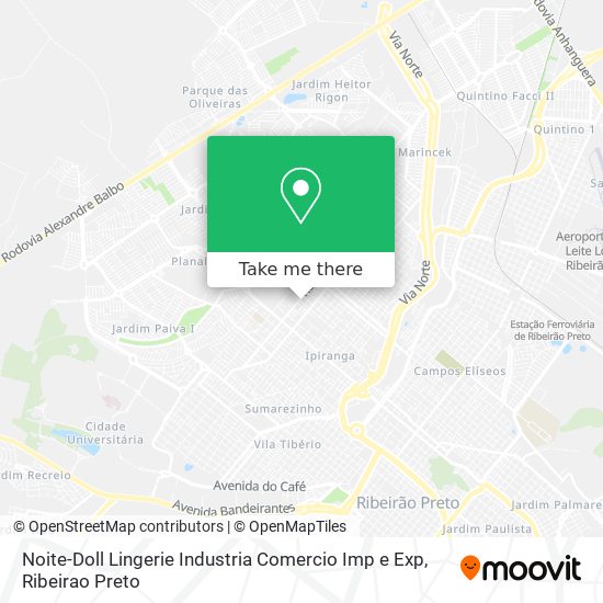 Noite-Doll Lingerie Industria Comercio Imp e Exp map