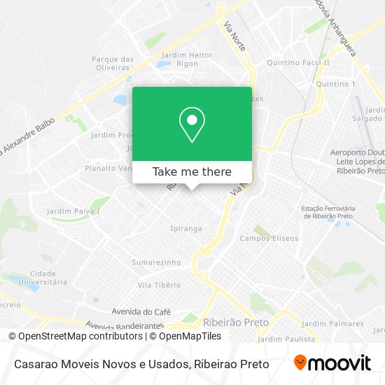 Casarao Moveis Novos e Usados map
