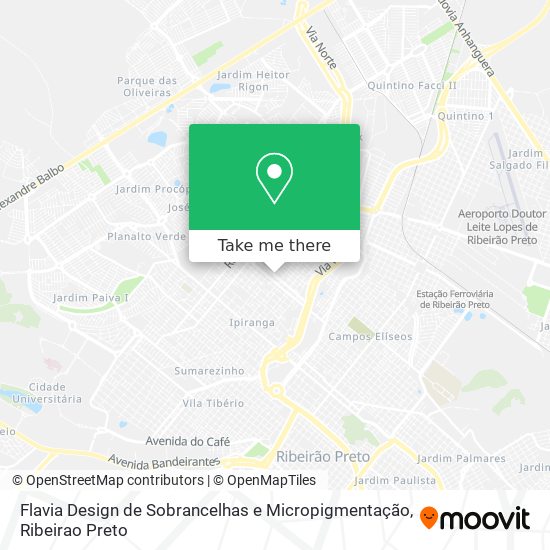 Flavia Design de Sobrancelhas e Micropigmentação map