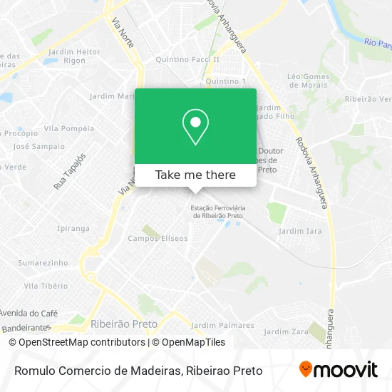 Romulo Comercio de Madeiras map