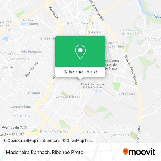 Madeireira Bannach map