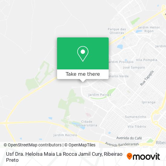 Usf Dra. Heloísa Maia La Rocca Jamil Cury map