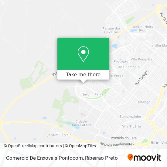 Mapa Comercio De Enxovais Pontocom