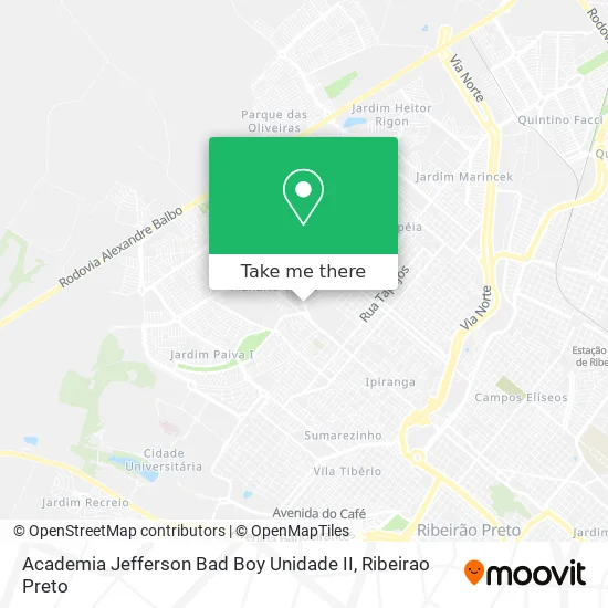 Academia Jefferson Bad Boy Unidade II map