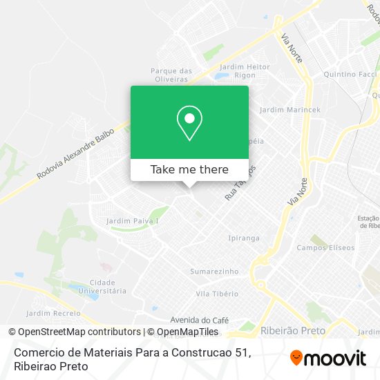 Mapa Comercio de Materiais Para a Construcao 51