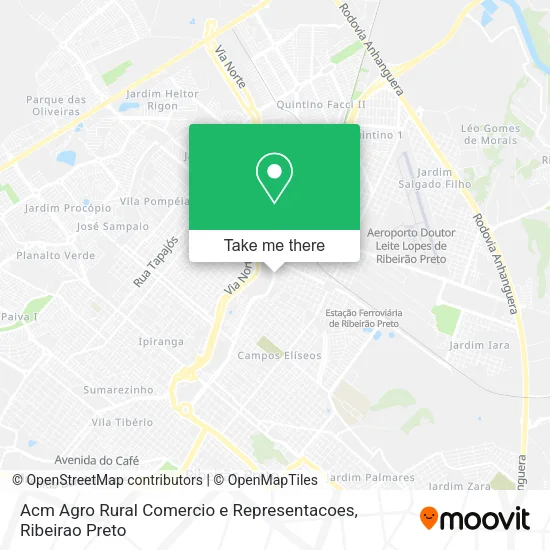 Acm Agro Rural Comercio e Representacoes map
