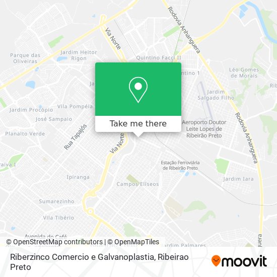 Riberzinco Comercio e Galvanoplastia map