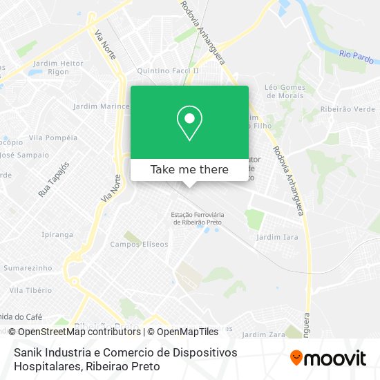 Sanik Industria e Comercio de Dispositivos Hospitalares map