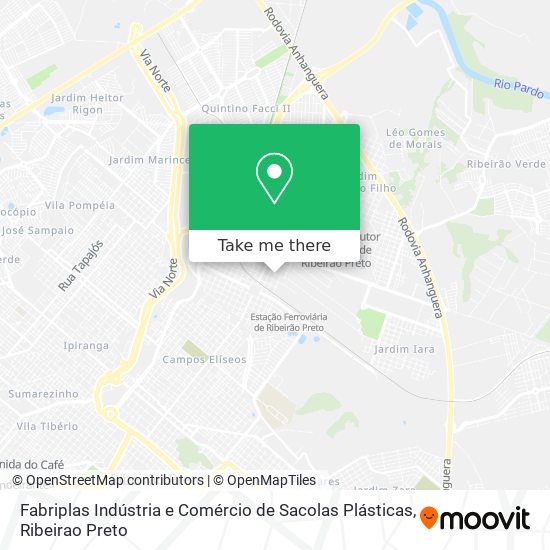 Fabriplas Indústria e Comércio de Sacolas Plásticas map