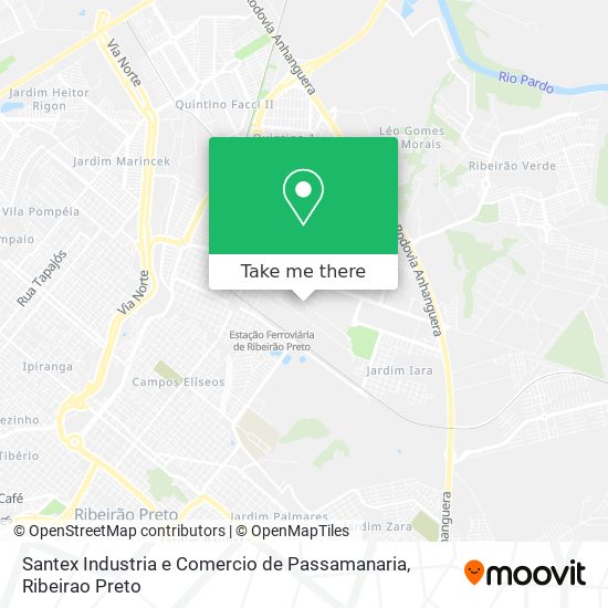 Santex Industria e Comercio de Passamanaria map