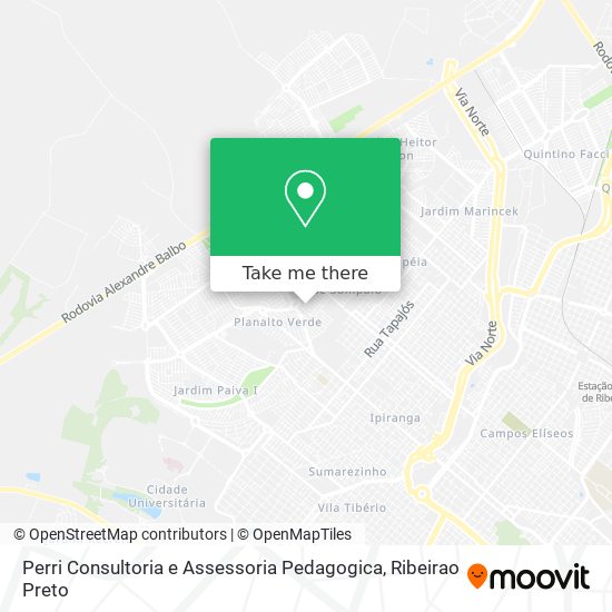 Mapa Perri Consultoria e Assessoria Pedagogica