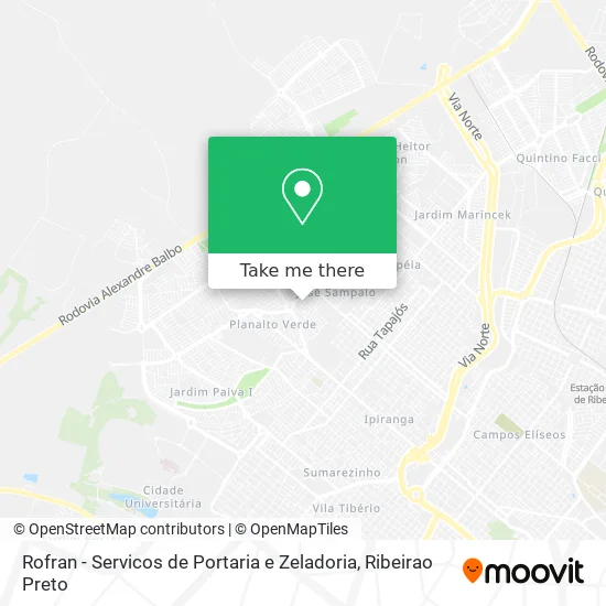 Rofran - Servicos de Portaria e Zeladoria map