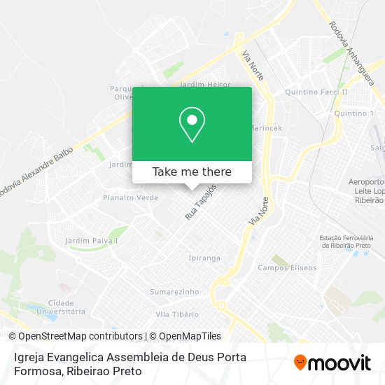 Igreja Evangelica Assembleia de Deus Porta Formosa map