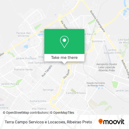 Terra Campo Servicos e Locacoes map
