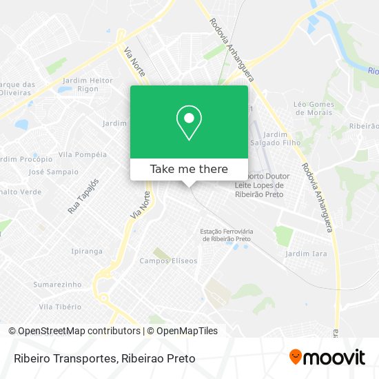 Ribeiro Transportes map
