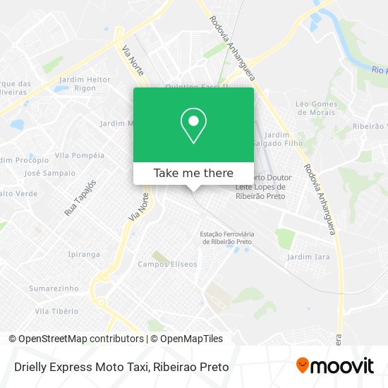 Drielly Express Moto Taxi map