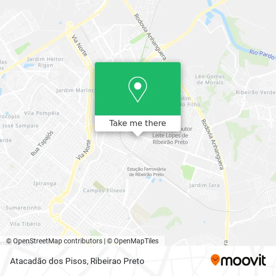 Atacadão dos Pisos map