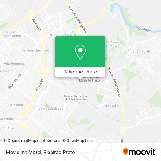 Movie Inn Motel map