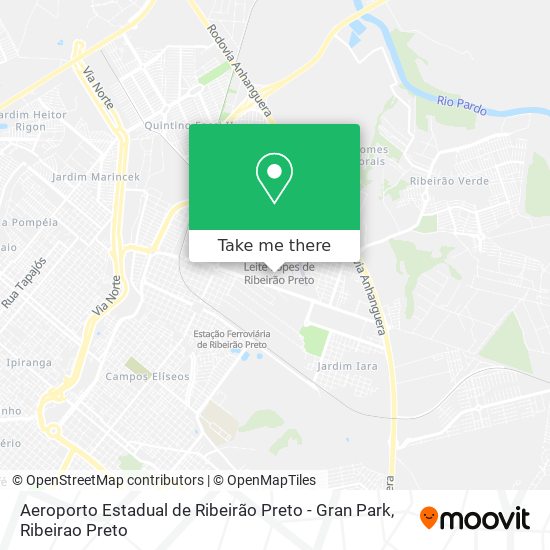 Aeroporto Estadual de Ribeirão Preto - Gran Park map