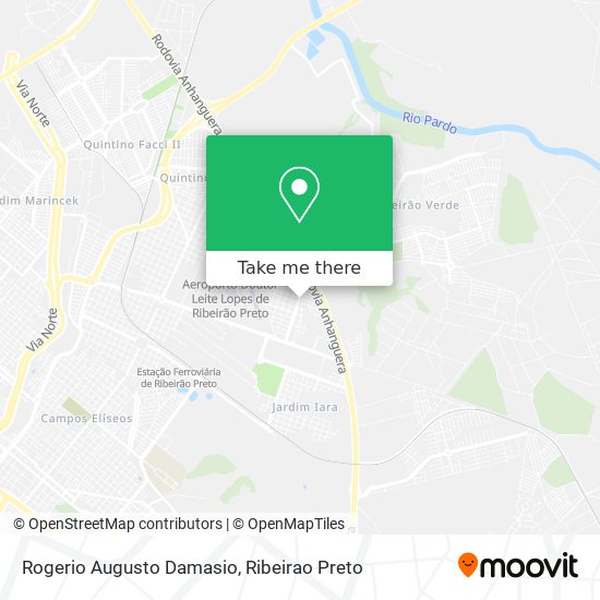 Rogerio Augusto Damasio map