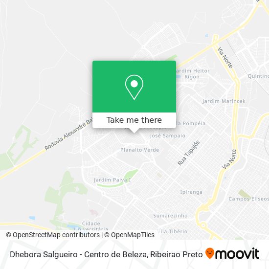 Dhebora Salgueiro - Centro de Beleza map