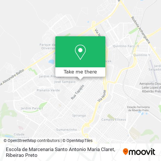 Escola de Marcenaria Santo Antonio Maria Claret map