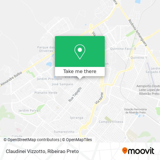 Claudinei Vizzotto map