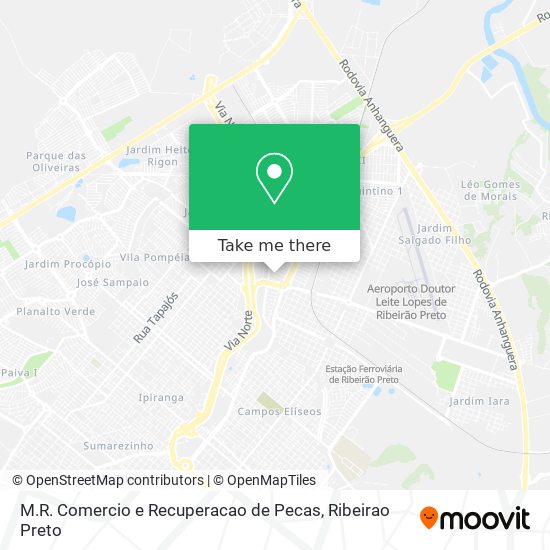 M.R. Comercio e Recuperacao de Pecas map