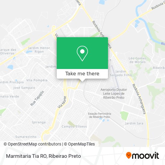 Marmitaria Tia RO map