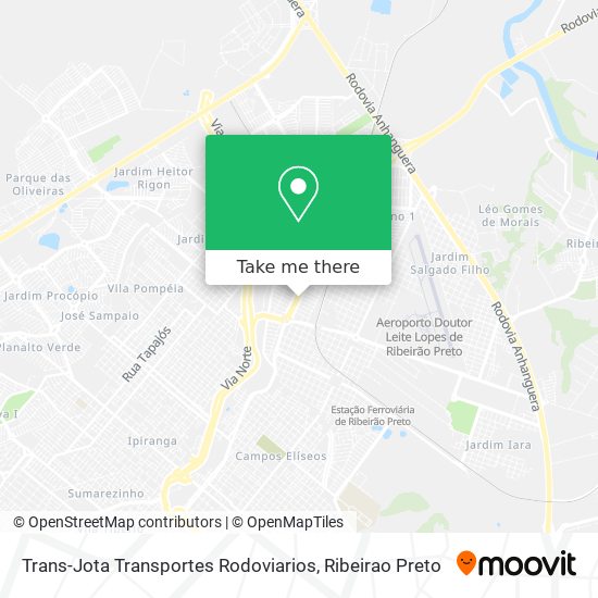 Trans-Jota Transportes Rodoviarios map