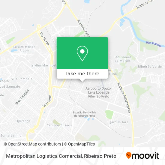 Metropolitan Logistica Comercial map