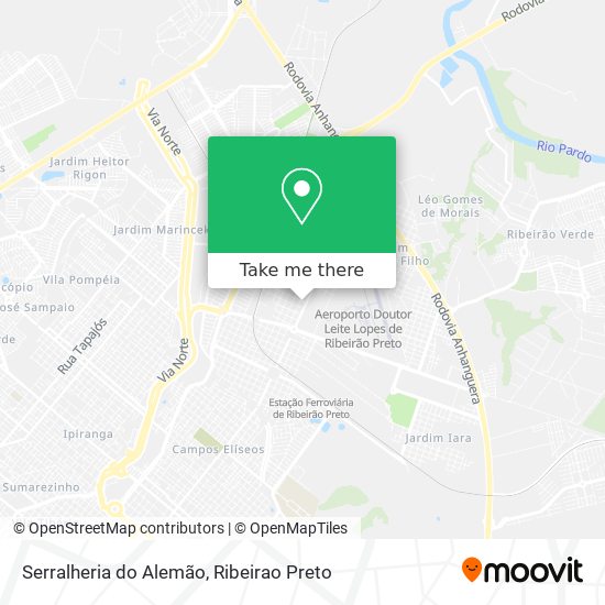 Mapa Serralheria do Alemão