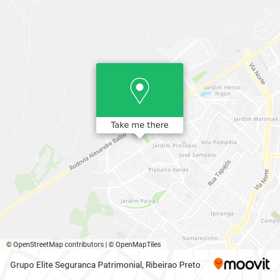 Grupo Elite Seguranca Patrimonial map