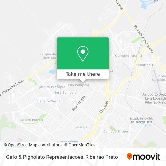 Gafo & Pignolato Representacoes map