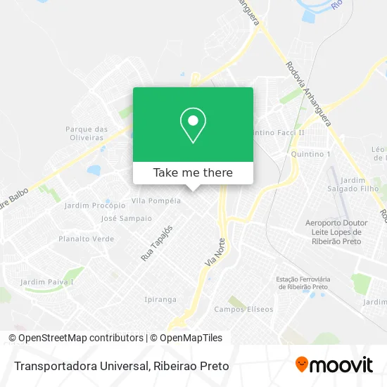 Transportadora Universal map