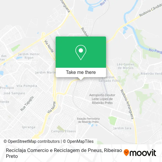 Reciclaja Comercio e Reciclagem de Pneus map