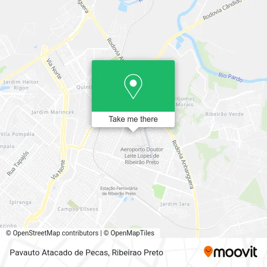 Pavauto Atacado de Pecas map