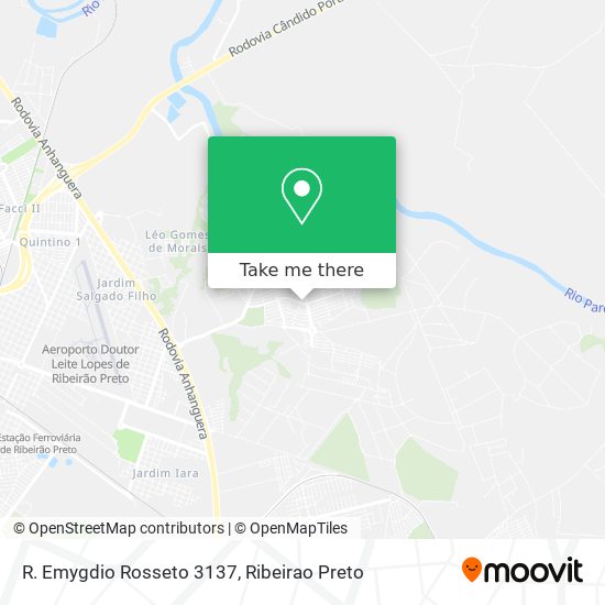 R. Emygdio Rosseto 3137 map