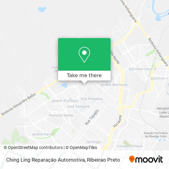 Ching Ling Reparaçâo Automotiva map