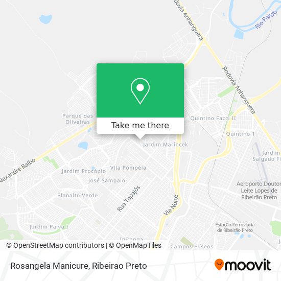 Rosangela Manicure map