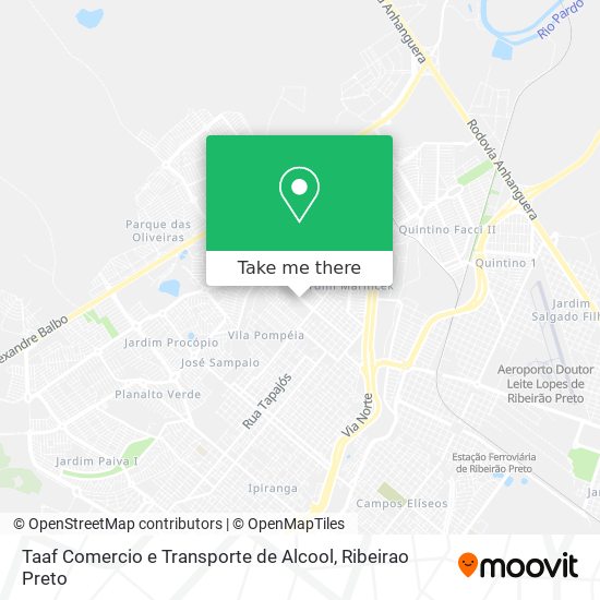 Taaf Comercio e Transporte de Alcool map