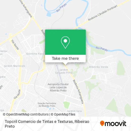 Topcril Comercio de Tintas e Texturas map