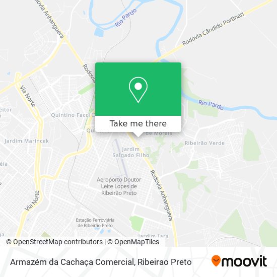 Armazém da Cachaça Comercial map