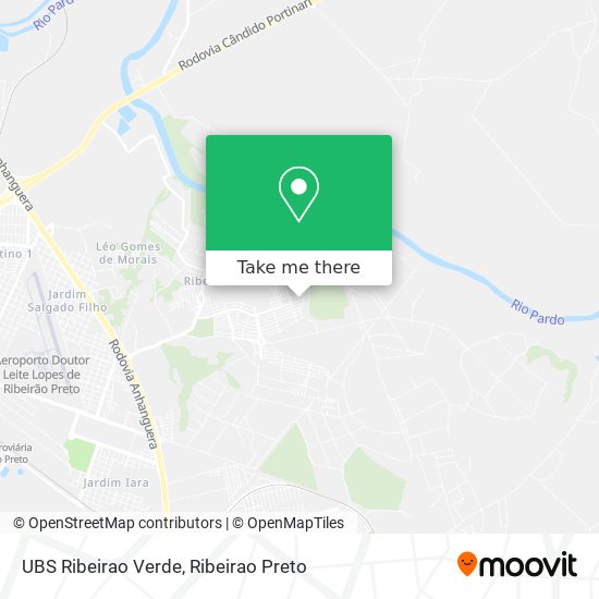 UBS Ribeirao Verde map