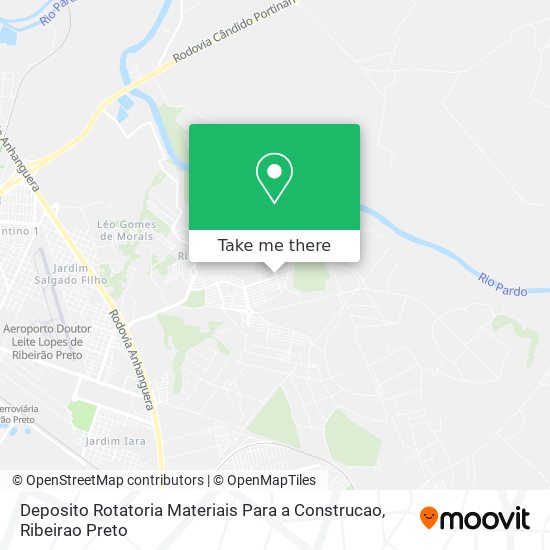 Deposito Rotatoria Materiais Para a Construcao map