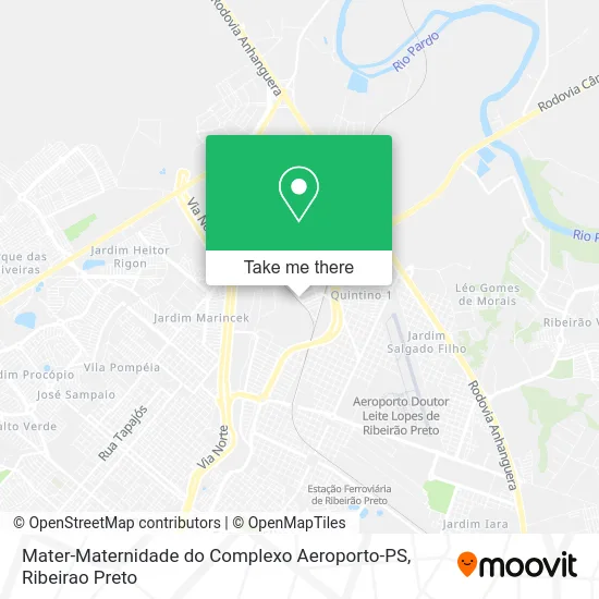 Mater-Maternidade do Complexo Aeroporto-PS map
