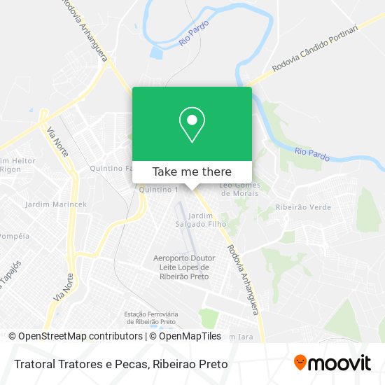 Tratoral Tratores e Pecas map