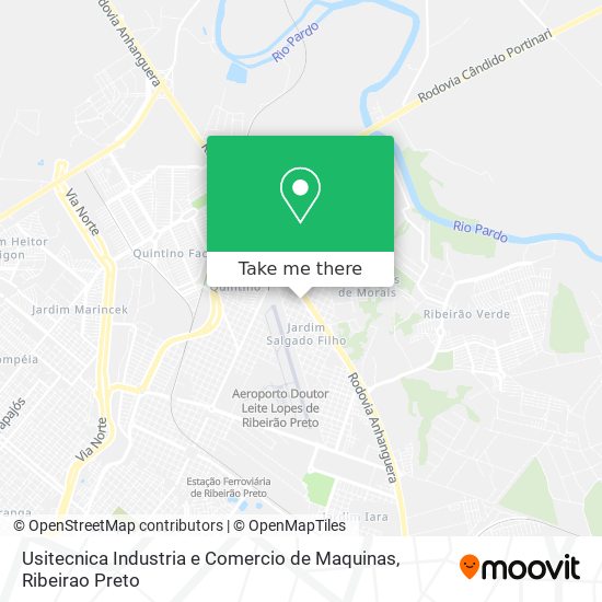 Usitecnica Industria e Comercio de Maquinas map